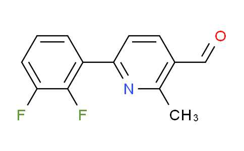 6-(2,3-Difluorophenyl)-2-methylnicotinaldehyde
