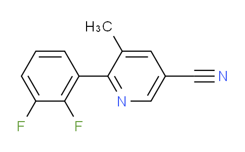 6-(2,3-Difluorophenyl)-5-methylnicotinonitrile