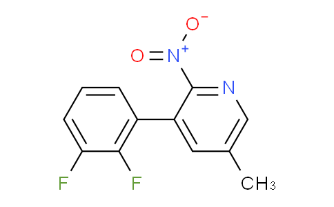 AM28138 | 1261763-33-0 | 3-(2,3-Difluorophenyl)-5-methyl-2-nitropyridine