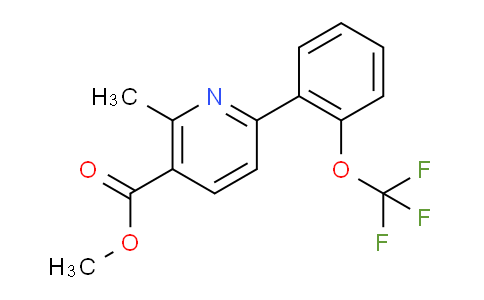 AM28146 | 1261622-56-3 | Methyl 2-methyl-6-(2-(trifluoromethoxy)phenyl)nicotinate