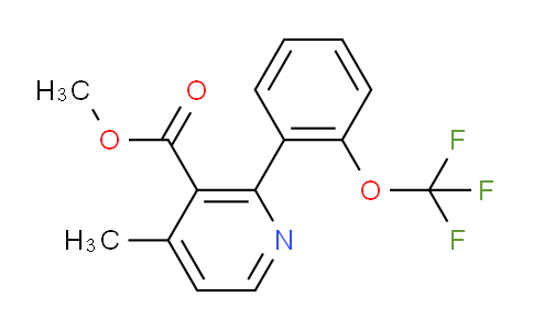 Methyl 4-methyl-2-(2-(trifluoromethoxy)phenyl)nicotinate