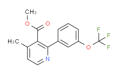 Methyl 4-methyl-2-(3-(trifluoromethoxy)phenyl)nicotinate