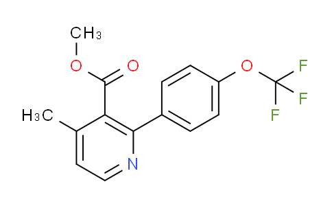 Methyl 4-methyl-2-(4-(trifluoromethoxy)phenyl)nicotinate