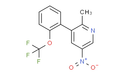 AM28158 | 1261617-44-0 | 2-Methyl-5-nitro-3-(2-(trifluoromethoxy)phenyl)pyridine