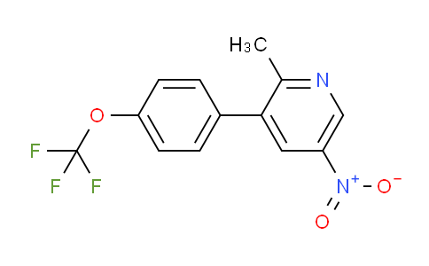 AM28160 | 1261659-68-0 | 2-Methyl-5-nitro-3-(4-(trifluoromethoxy)phenyl)pyridine