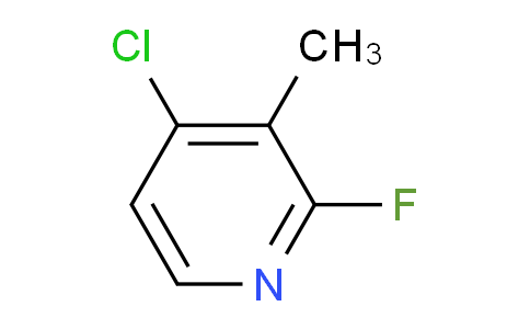 4-Chloro-2-fluoro-3-methylpyridine