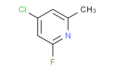 4-Chloro-2-fluoro-6-methylpyridine