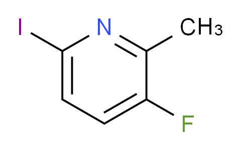 3-Fluoro-6-iodo-2-methylpyridine