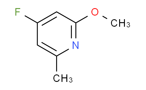 4-Fluoro-2-methoxy-6-methylpyridine