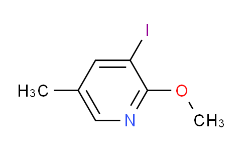 3-Iodo-2-methoxy-5-methylpyridine