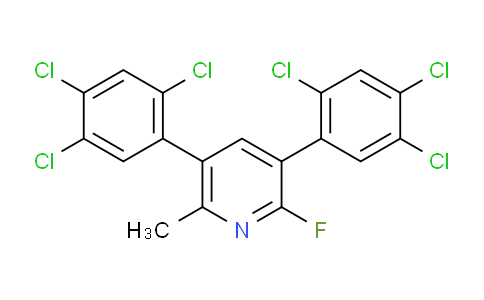 AM28424 | 1261664-30-5 | 3,5-Bis(2,4,5-trichlorophenyl)-2-fluoro-6-methylpyridine