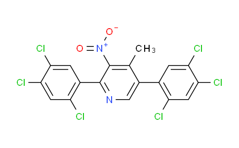 2,5-Bis(2,4,5-trichlorophenyl)-4-methyl-3-nitropyridine