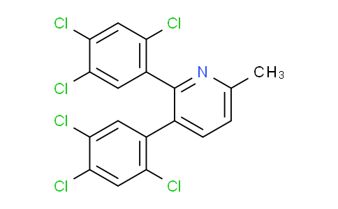 2,3-Bis(2,4,5-trichlorophenyl)-6-methylpyridine