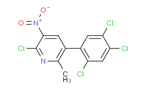 AM28440 | 1261437-84-6 | 2-Chloro-6-methyl-3-nitro-5-(2,4,5-trichlorophenyl)pyridine