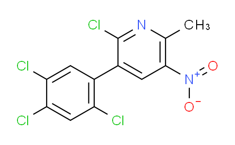 AM28441 | 1261673-26-0 | 2-Chloro-6-methyl-5-nitro-3-(2,4,5-trichlorophenyl)pyridine