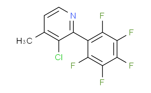 AM28452 | 1261546-11-5 | 3-Chloro-4-methyl-2-(perfluorophenyl)pyridine