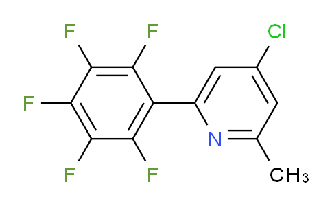 AM28456 | 1261683-00-4 | 4-Chloro-2-methyl-6-(perfluorophenyl)pyridine