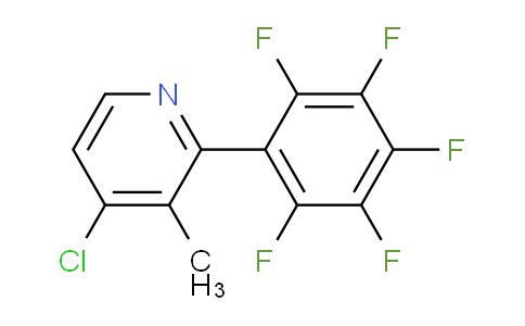 AM28457 | 1261469-21-9 | 4-Chloro-3-methyl-2-(perfluorophenyl)pyridine