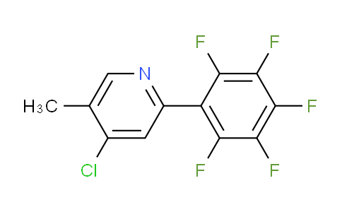 AM28458 | 1261640-56-5 | 4-Chloro-5-methyl-2-(perfluorophenyl)pyridine