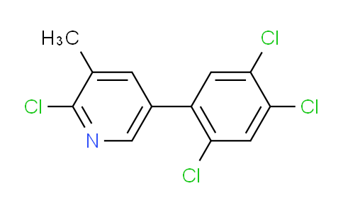 AM28463 | 1261788-99-1 | 2-Chloro-3-methyl-5-(2,4,5-trichlorophenyl)pyridine
