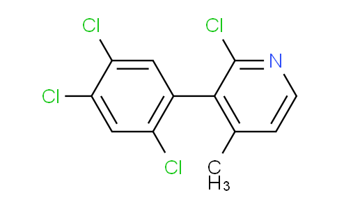 AM28464 | 1261673-37-3 | 2-Chloro-4-methyl-3-(2,4,5-trichlorophenyl)pyridine