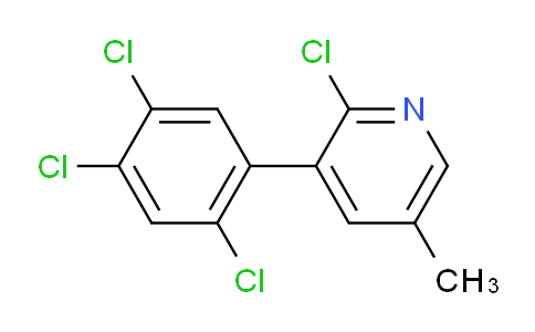 AM28466 | 1261789-01-8 | 2-Chloro-5-methyl-3-(2,4,5-trichlorophenyl)pyridine