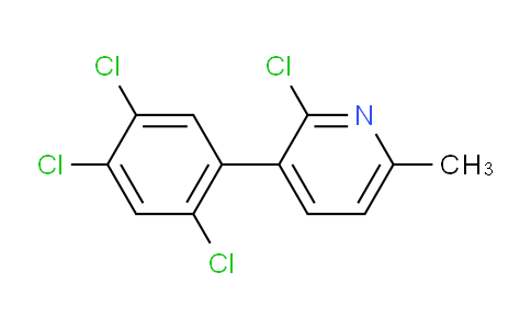 AM28468 | 1261492-99-2 | 2-Chloro-6-methyl-3-(2,4,5-trichlorophenyl)pyridine