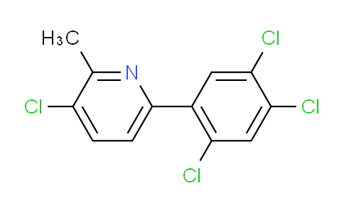 AM28471 | 1261546-28-4 | 3-Chloro-2-methyl-6-(2,4,5-trichlorophenyl)pyridine