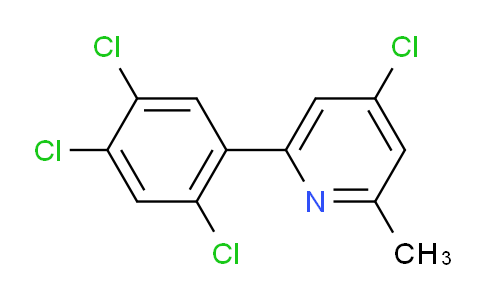 AM28476 | 1261609-28-2 | 4-Chloro-2-methyl-6-(2,4,5-trichlorophenyl)pyridine