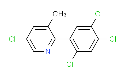 AM28479 | 1261755-38-7 | 5-Chloro-3-methyl-2-(2,4,5-trichlorophenyl)pyridine