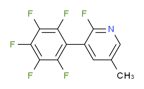 AM28486 | 1261814-36-1 | 2-Fluoro-5-methyl-3-(perfluorophenyl)pyridine