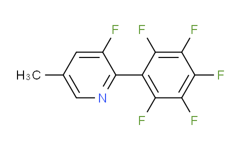 AM28493 | 1261551-70-5 | 3-Fluoro-5-methyl-2-(perfluorophenyl)pyridine