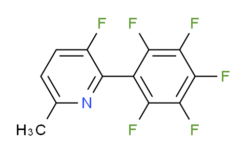 AM28494 | 1261860-55-2 | 3-Fluoro-6-methyl-2-(perfluorophenyl)pyridine