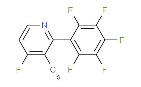 4-Fluoro-3-methyl-2-(perfluorophenyl)pyridine