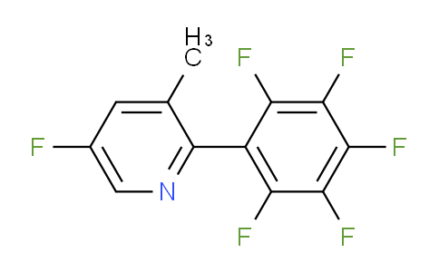 AM28499 | 1261612-00-3 | 5-Fluoro-3-methyl-2-(perfluorophenyl)pyridine