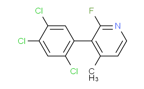 AM28504 | 1261444-95-4 | 2-Fluoro-4-methyl-3-(2,4,5-trichlorophenyl)pyridine