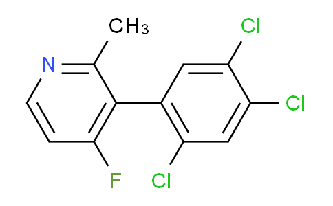 AM28515 | 1261664-97-4 | 4-Fluoro-2-methyl-3-(2,4,5-trichlorophenyl)pyridine