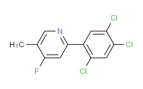 AM28518 | 1261835-34-0 | 4-Fluoro-5-methyl-2-(2,4,5-trichlorophenyl)pyridine