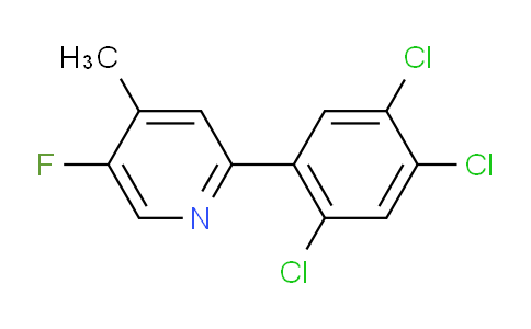 AM28520 | 1261674-56-9 | 5-Fluoro-4-methyl-2-(2,4,5-trichlorophenyl)pyridine