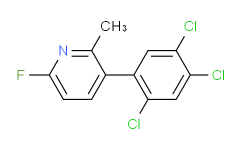 AM28521 | 1261644-23-8 | 6-Fluoro-2-methyl-3-(2,4,5-trichlorophenyl)pyridine