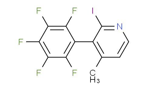 AM28523 | 1261648-15-0 | 2-Iodo-4-methyl-3-(perfluorophenyl)pyridine