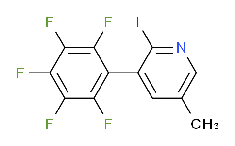 AM28524 | 1261616-52-7 | 2-Iodo-5-methyl-3-(perfluorophenyl)pyridine