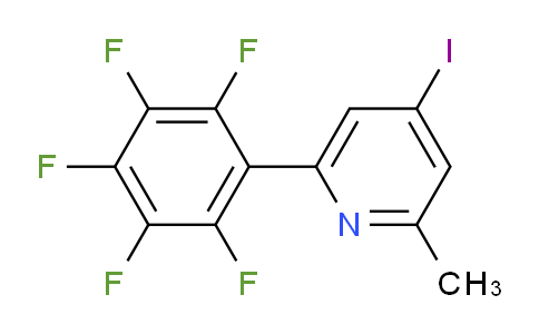 AM28534 | 1261520-31-3 | 4-Iodo-2-methyl-6-(perfluorophenyl)pyridine