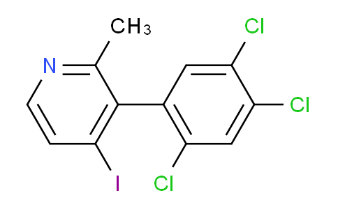 4-Iodo-2-methyl-3-(2,4,5-trichlorophenyl)pyridine