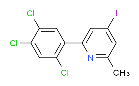 AM28552 | 1261498-89-8 | 4-Iodo-2-methyl-6-(2,4,5-trichlorophenyl)pyridine