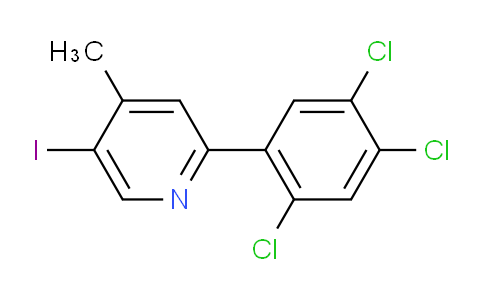 AM28556 | 1261666-21-0 | 5-Iodo-4-methyl-2-(2,4,5-trichlorophenyl)pyridine