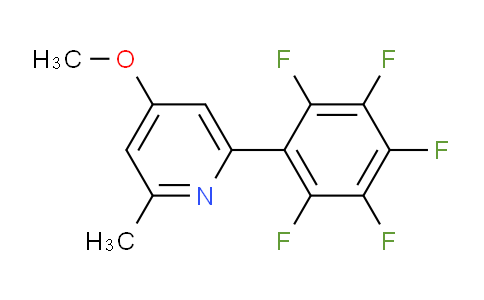 AM28565 | 1261859-08-8 | 4-Methoxy-2-methyl-6-(perfluorophenyl)pyridine
