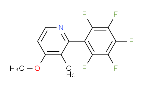 AM28566 | 1261566-95-3 | 4-Methoxy-3-methyl-2-(perfluorophenyl)pyridine
