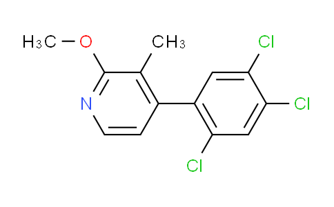 AM28569 | 1261575-80-7 | 2-Methoxy-3-methyl-4-(2,4,5-trichlorophenyl)pyridine