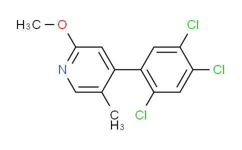 AM28574 | 1261837-58-4 | 2-Methoxy-5-methyl-4-(2,4,5-trichlorophenyl)pyridine